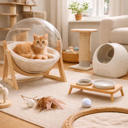 Les tendances 2025 des accessoires pour chats