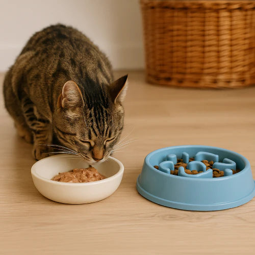 Comparatif : gamelle classique vs gamelle anti-glouton