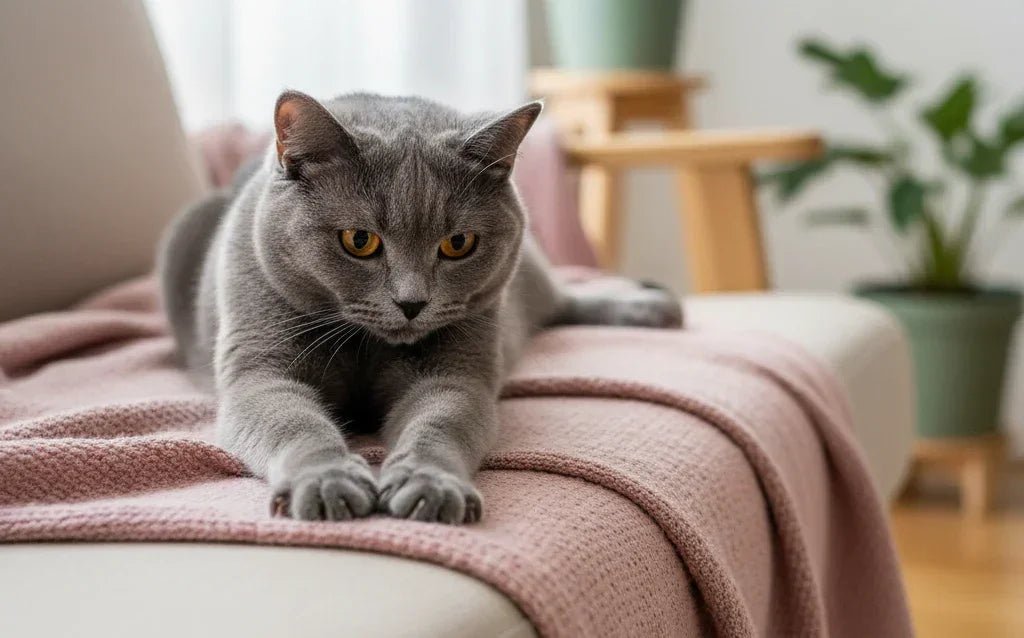 Pourquoi Les Chats « Pétrissent » Avec Leurs Pattes ? 🐾🧶 - ChatMour