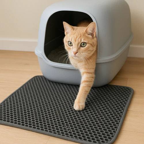 Les meilleurs tapis litière anti-grains (guide 2025)