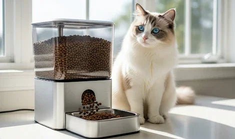 Distributeur nourriture chat - ChatMour