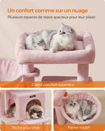 Arbre à chat rose claire - Vignette | ChatMour