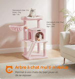 Arbre à chat rose claire - Vignette | ChatMour