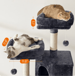 Arbre à chaton, Hauteur de 115 cm - Vignette | ChatMour