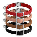 Collier chat cuir personnalisé - Vignette | ChatMour