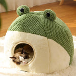 Couchage grenouille chat - Vignette | ChatMour