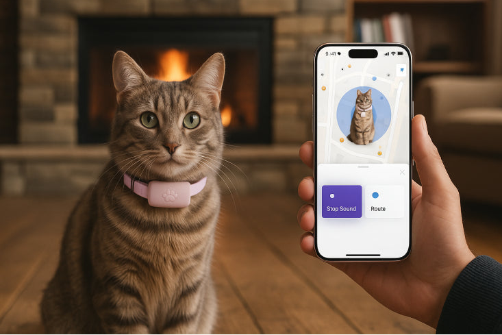 Localisateur pour chat connecter