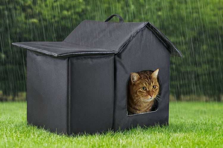 Niche extérieur pour chat hiver/été pluie