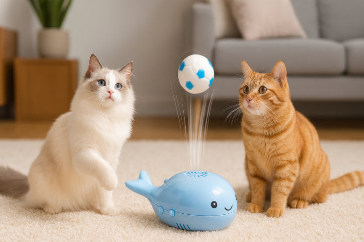 Robot chat jouet salon