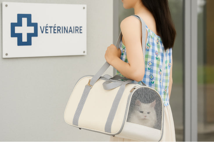 Sac de transport chat vétérinaire