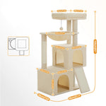 Arbre a chat noir et rouge - Vignette | ChatMour