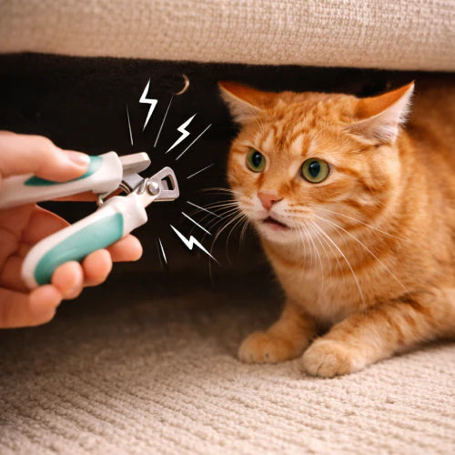 Pourquoi les chats détestent-ils le bruit du coupe-griffe ?