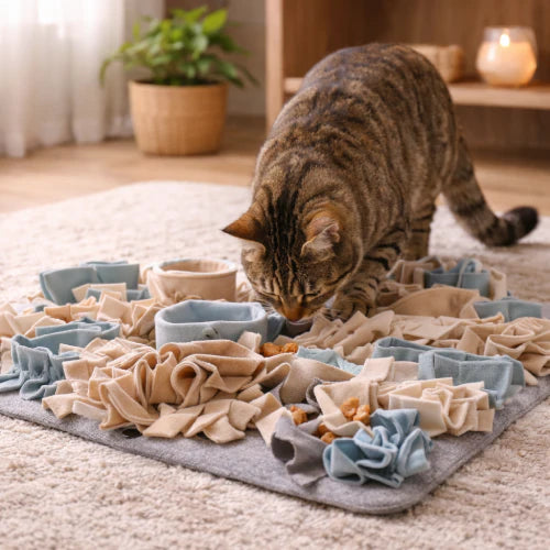 Tapis de fouille pour chat : à quoi sert-il vraiment dans le quotidien du chat ?