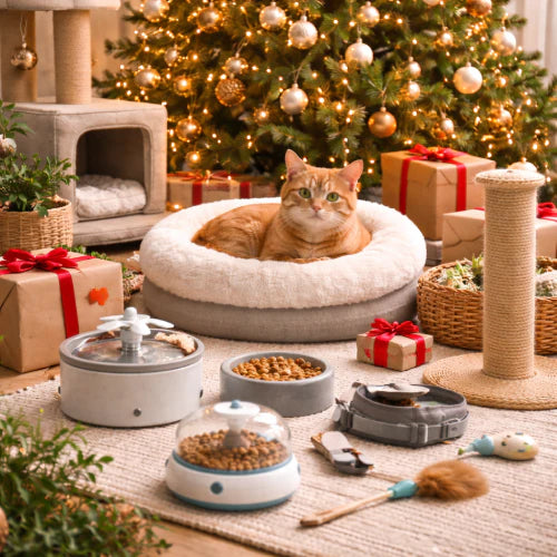 Les meilleurs cadeaux pour chat pour Noël