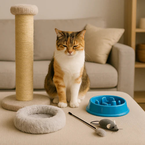 7 erreurs que tous les propriétaires de chats font avec les accessoires