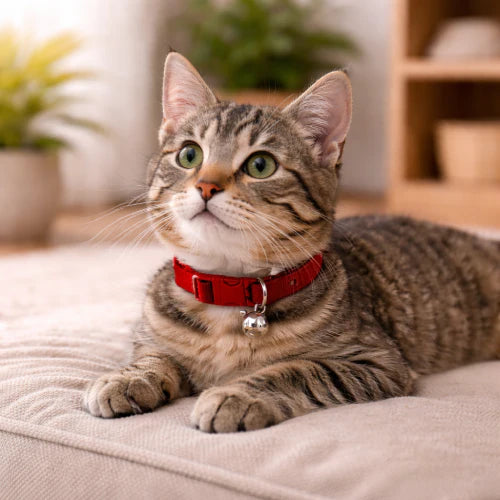 Collier pour chat avec clochette : utile ou source de stress ?