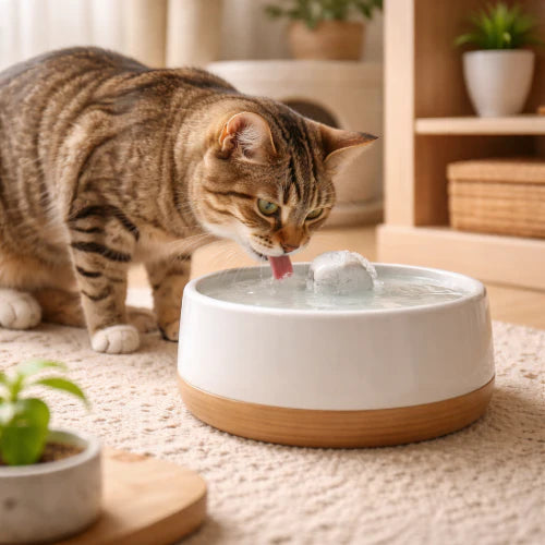Fontaine à eau pour chat : est-elle indispensable pour la santé en 2026 ?