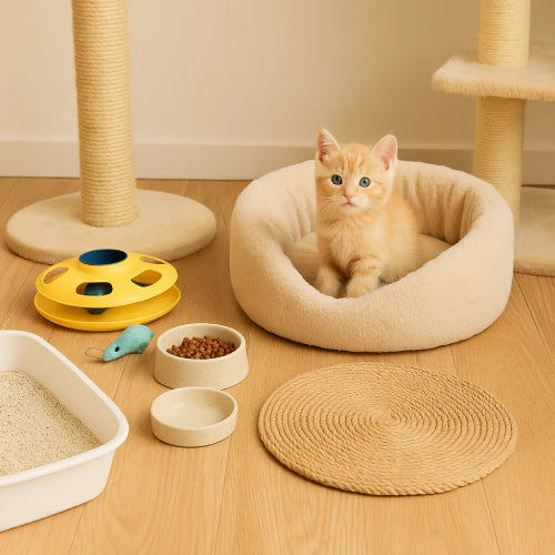 Les accessoires indispensables quand on adopte un chaton