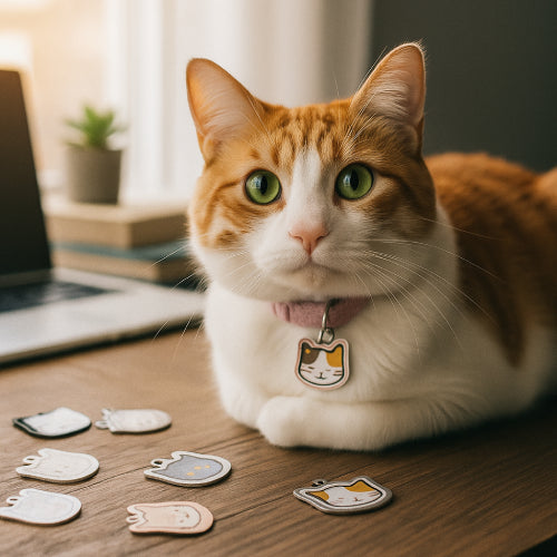 Accessoire chat collier cou