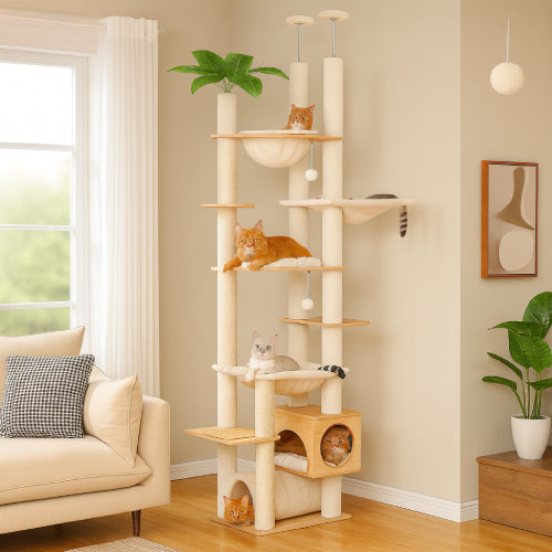 Arbre à Chat 2m salon 