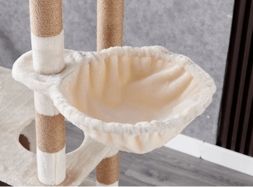 Arbre à chat blanc - ChatMour