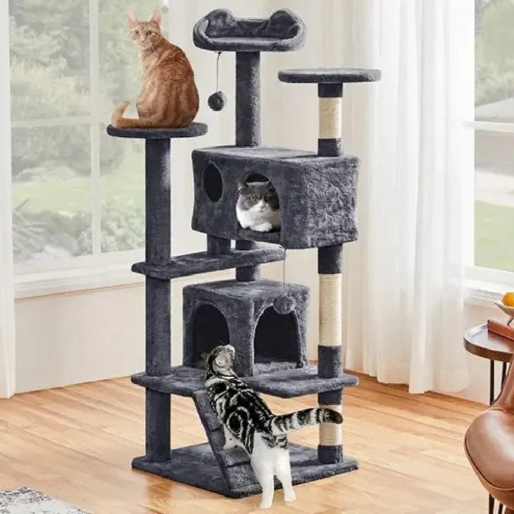 Arbre à chat gris - ChatMour