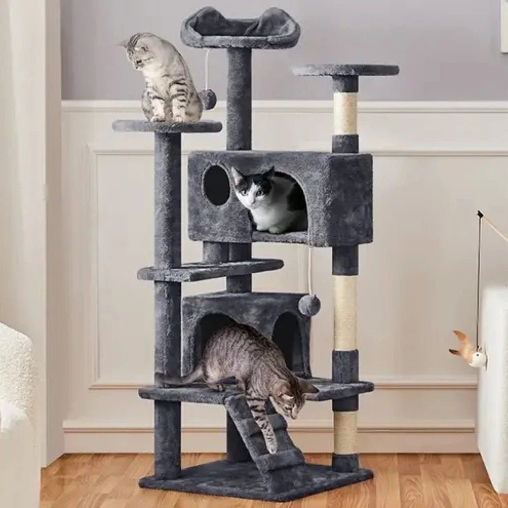 Arbre à chat gris - ChatMour