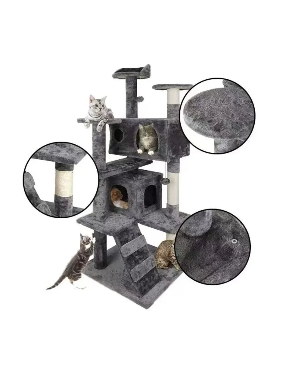 Arbre à chat gris - ChatMour