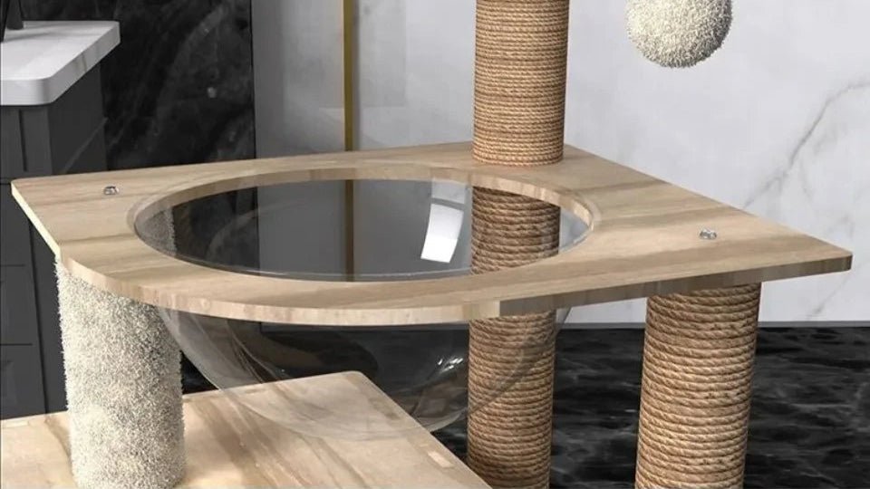 Arbre à chat gros chat - ChatMour