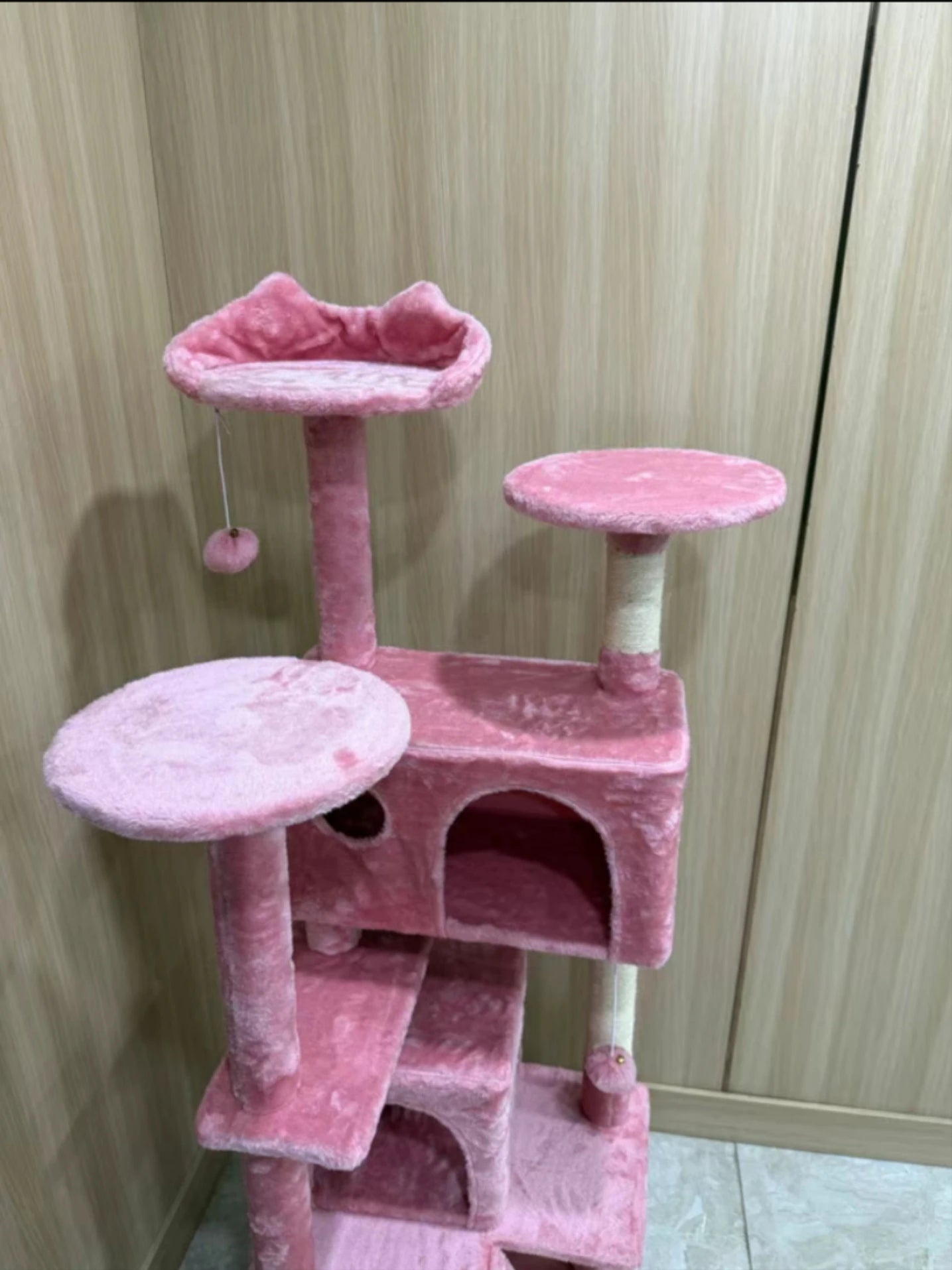 Arbre à chat rose - ChatMour