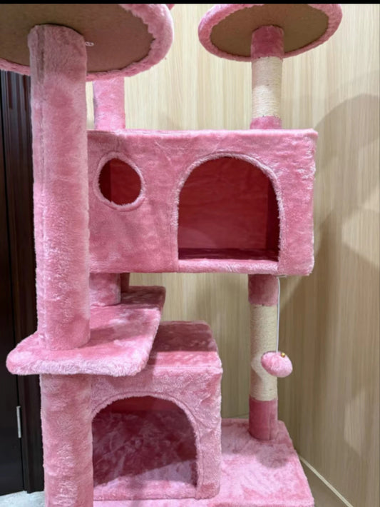 Arbre à chat rose - ChatMour