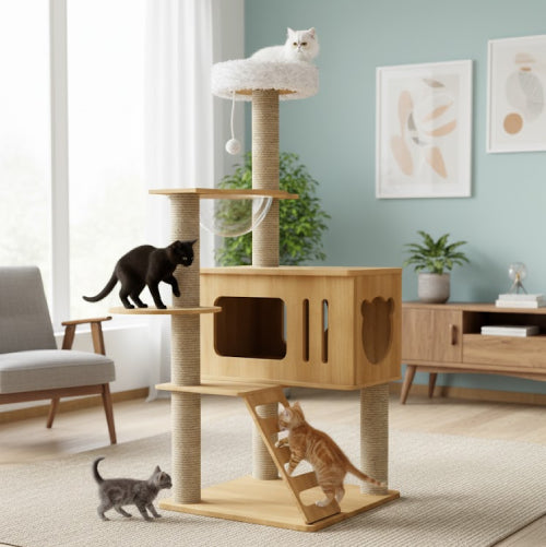 Arbre à chat XXL coussin 