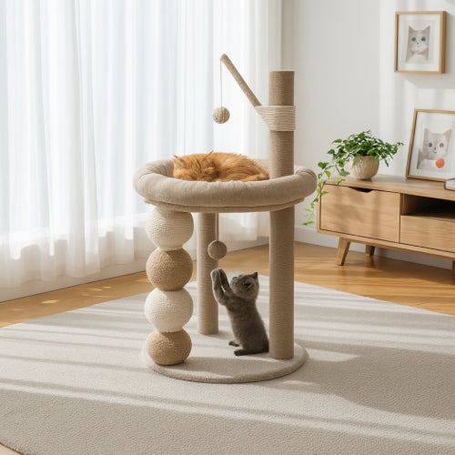 Arbre à chat cactus kaki 