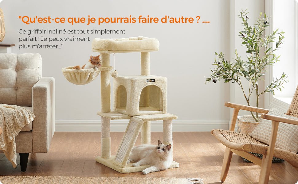 Arbre à chat rose claire - ChatMour