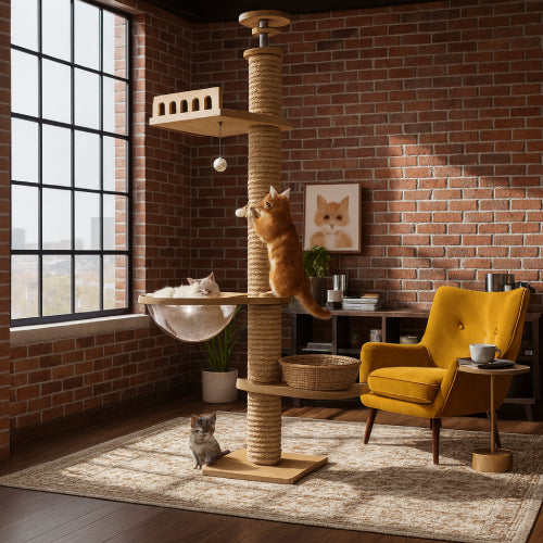 Arbre à chat géant chaise 