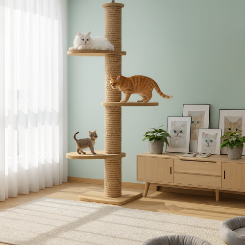 Arbre à chat géant chats 