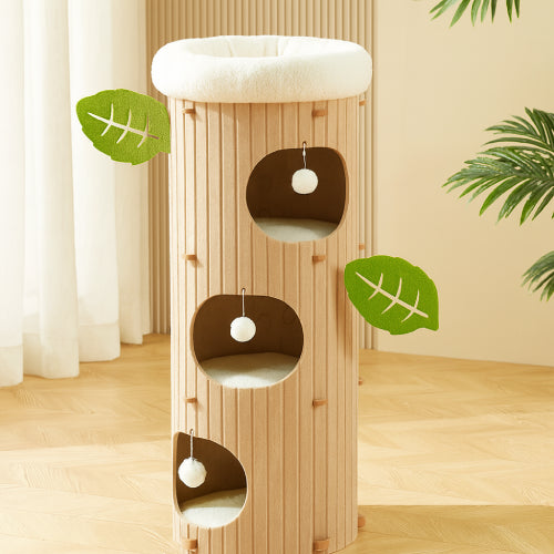 Arbre à chat meuble feuille 