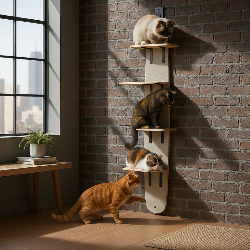 Arbre à chat original bois