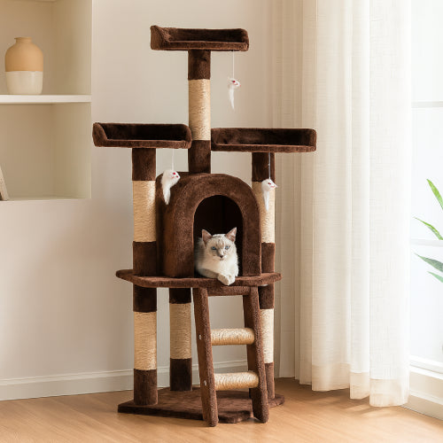 Arbre à chat xl marron beige