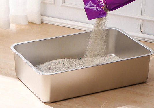 Bac à litière en inox - ChatMour