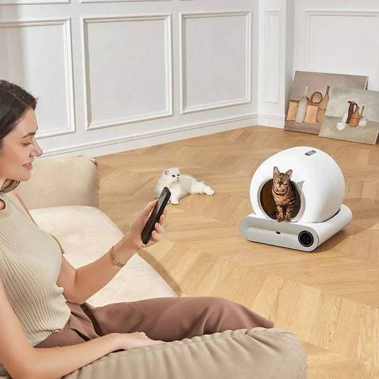 Bac à litière intelligent pour chat - ChatMour