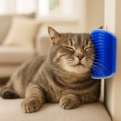 Brosse à gratter chat nylon