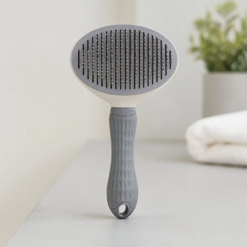 Brosse nettoyante pour chat salle de bain