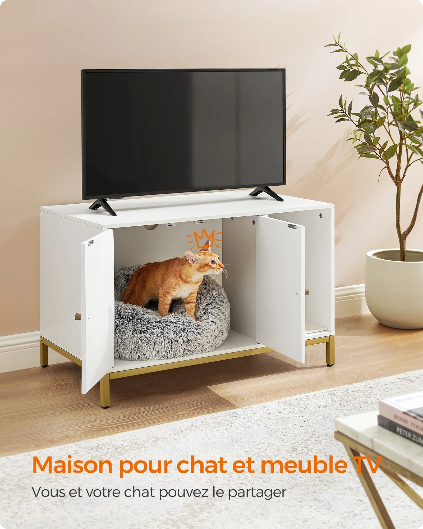 Cache litière pour chat - ChatMour
