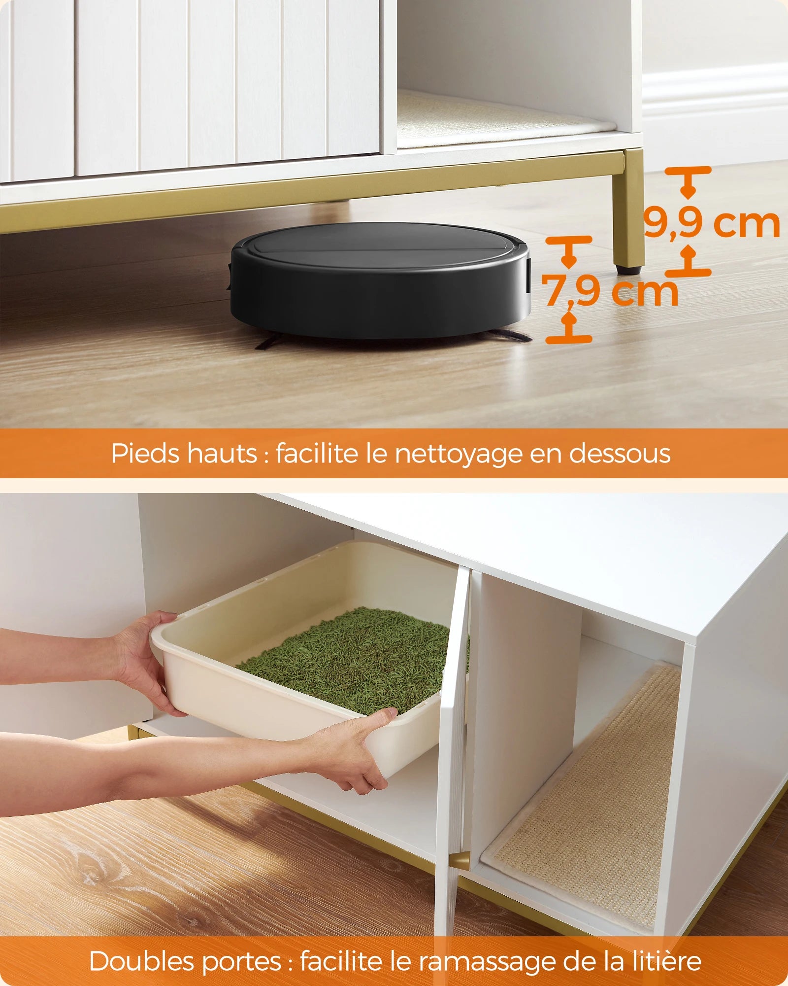 Cache litière pour chat - ChatMour