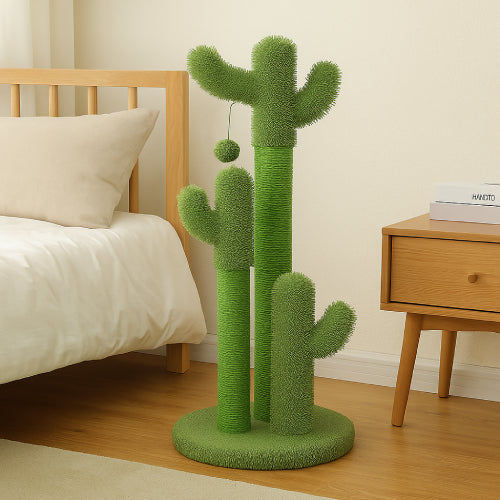 Cactus griffoir pour chat lit 