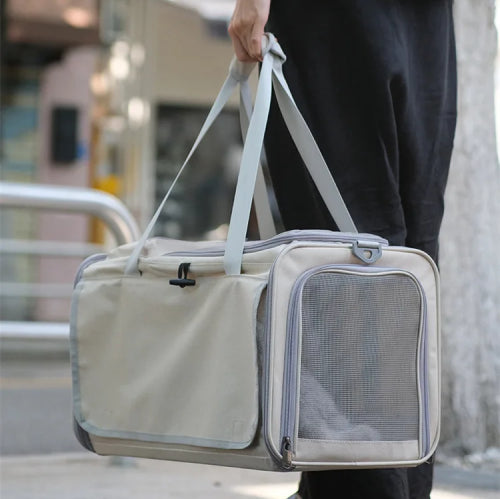 Cage de transport XXL main