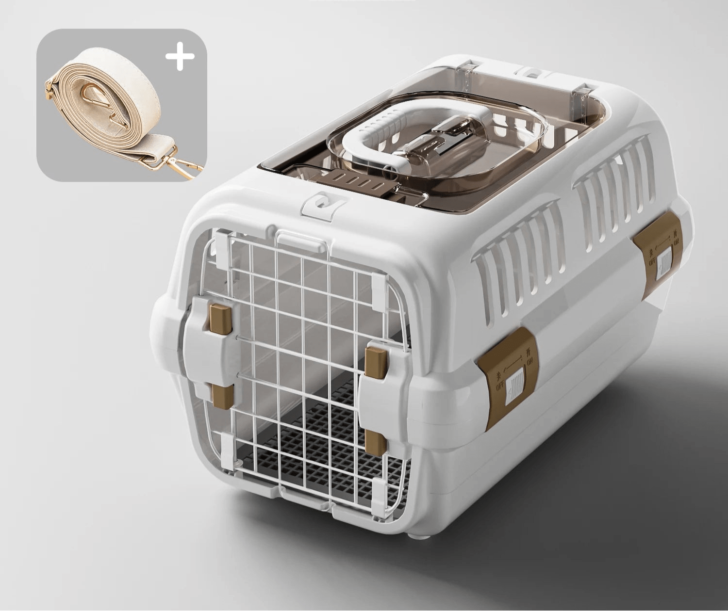 Cage de transport avion pour chat - ChatMour