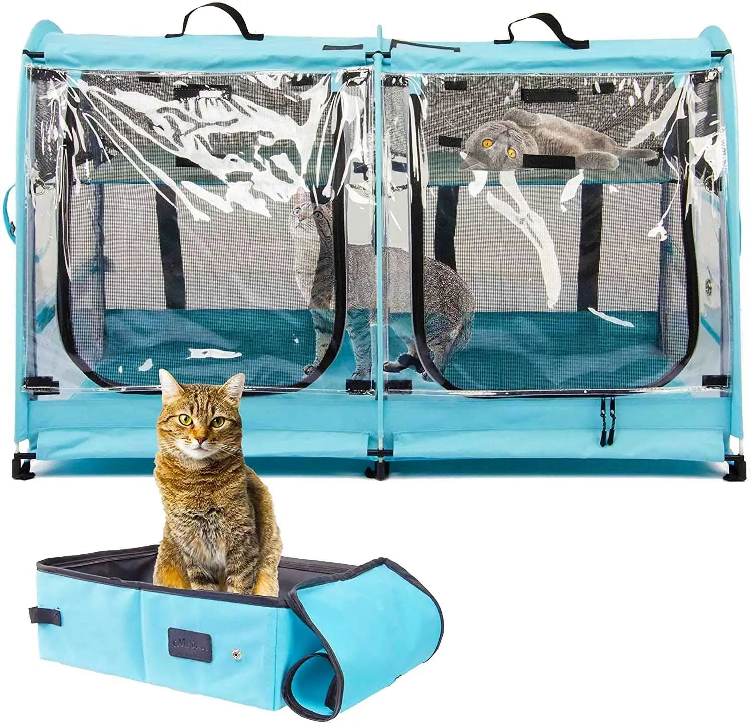 Cage de transport pliable - ChatMour