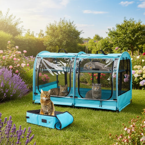 Cage de transport pliable plante